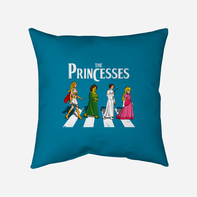 The Princesses-None-Non-Removable Cover w Insert-Throw Pillow-drbutler