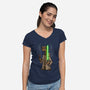 Use The Force Elliot-Womens-V-Neck-Tee-drbutler