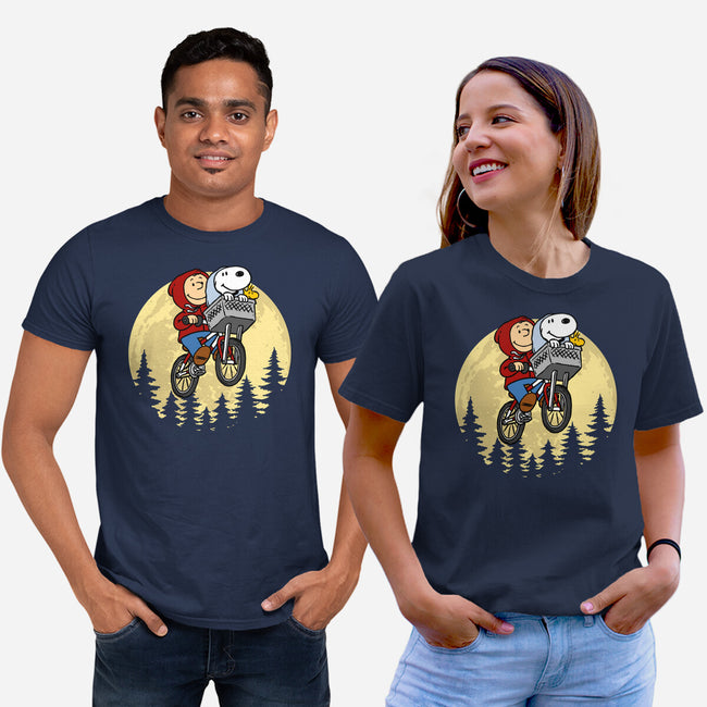 The Extraterrestrial Beagle-Unisex-Basic-Tee-drbutler