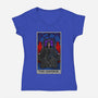 The Emperor-Womens-V-Neck-Tee-drbutler