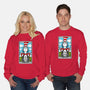 The Cat-Unisex-Crew Neck-Sweatshirt-drbutler