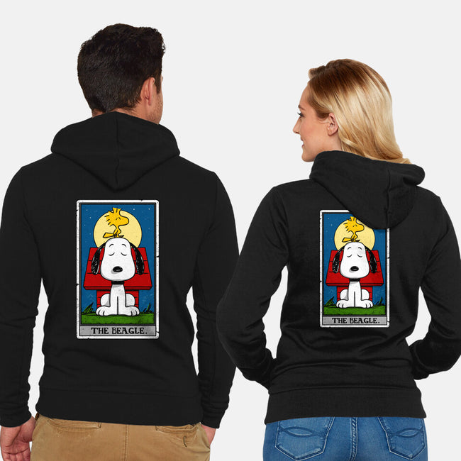 The Beagle-Unisex-Zip-Up-Sweatshirt-drbutler