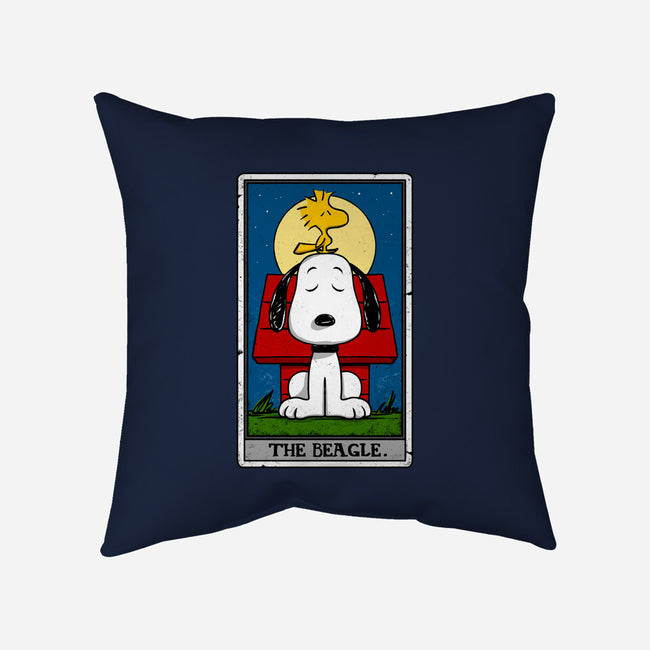 The Beagle-None-Removable Cover w Insert-Throw Pillow-drbutler