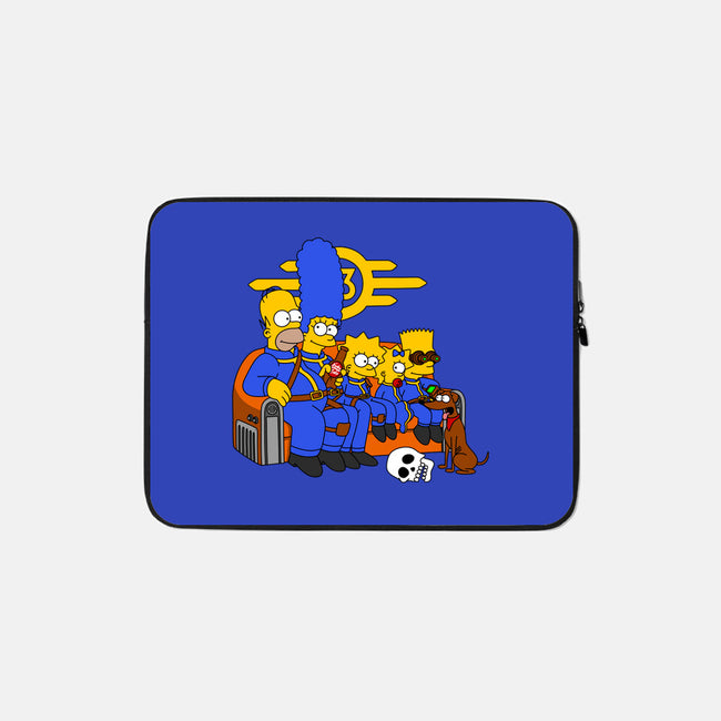 Nuclear Family-None-Zippered-Laptop Sleeve-drbutler