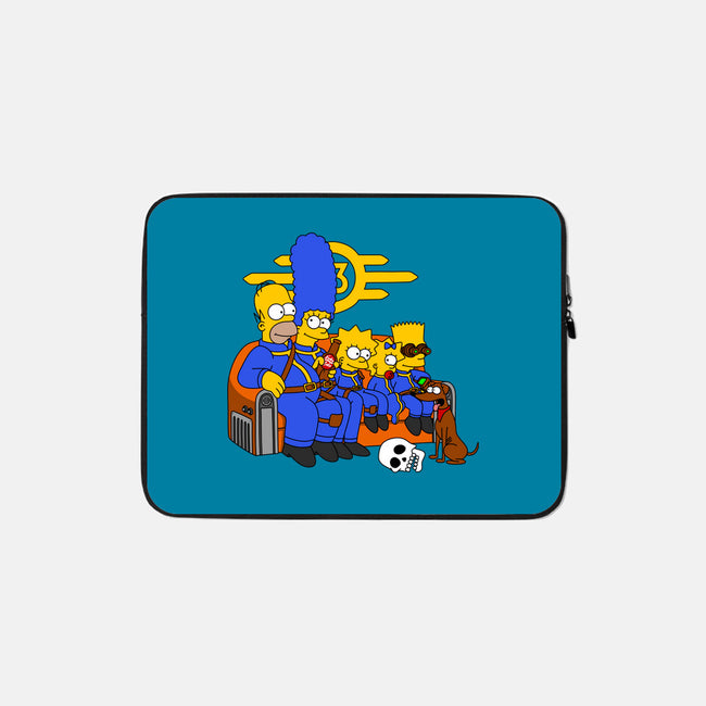 Nuclear Family-None-Zippered-Laptop Sleeve-drbutler
