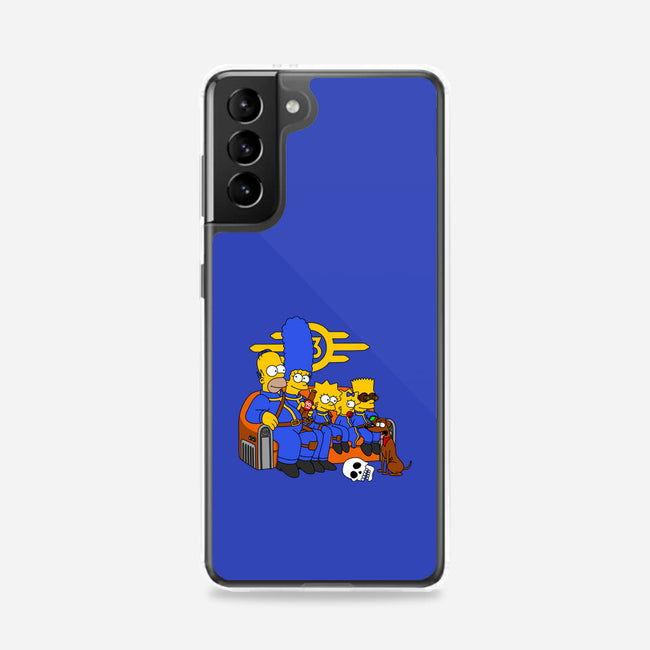 Nuclear Family-Samsung-Snap-Phone Case-drbutler