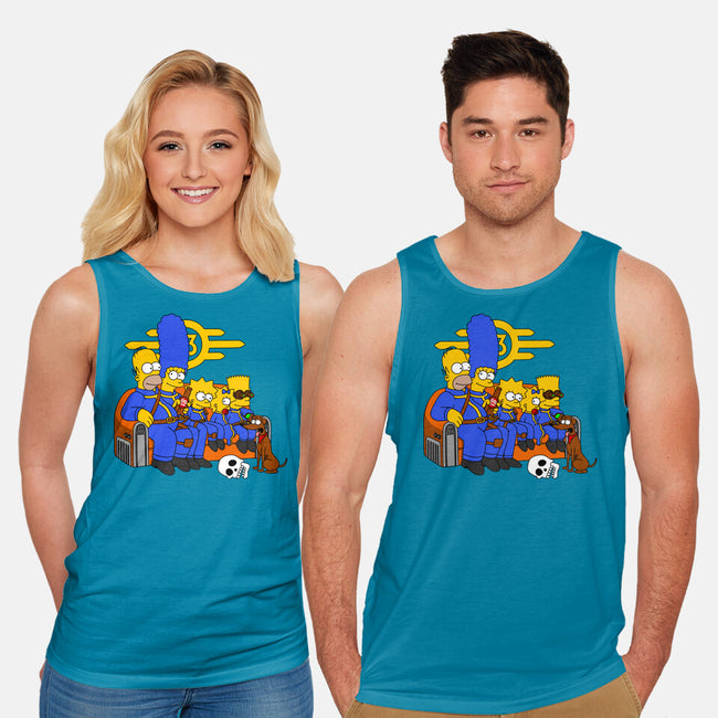 Nuclear Family-Unisex-Basic-Tank-drbutler