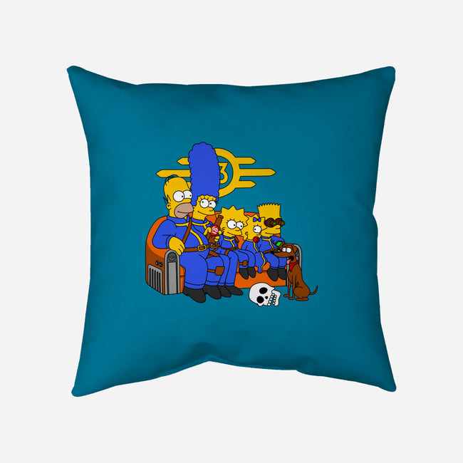 Nuclear Family-None-Non-Removable Cover w Insert-Throw Pillow-drbutler