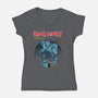 Iron Giant Protector-Womens-V-Neck-Tee-drbutler