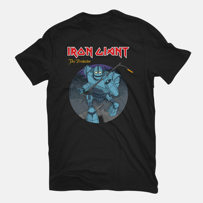 Iron Giant Protector-Mens-Basic-Tee-drbutler