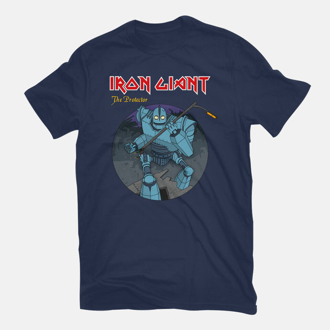 Iron Giant Protector-Mens-Basic-Tee-drbutler