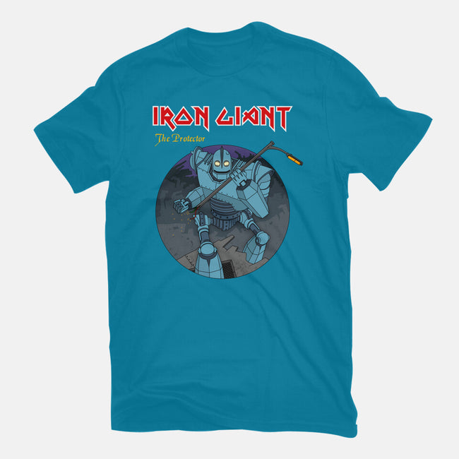 Iron Giant Protector-Womens-Basic-Tee-drbutler