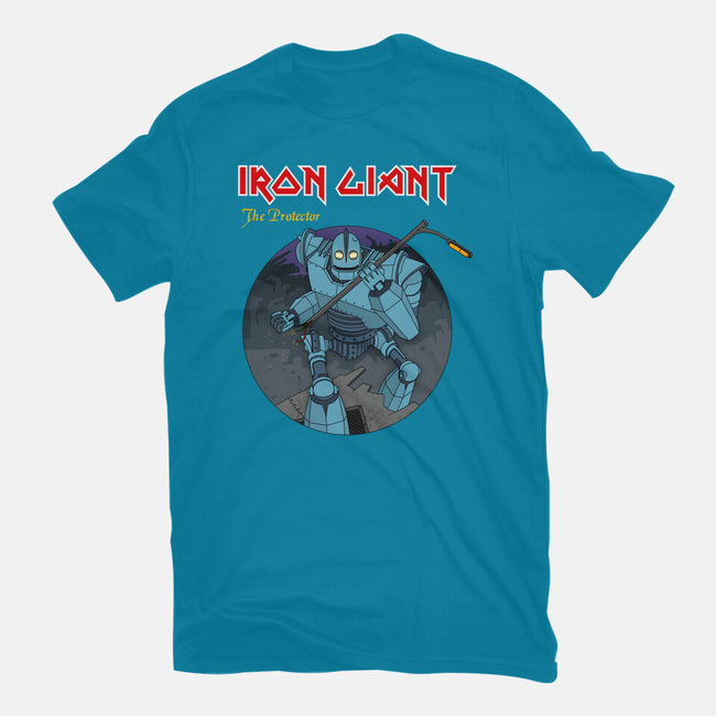 Iron Giant Protector-Mens-Basic-Tee-drbutler