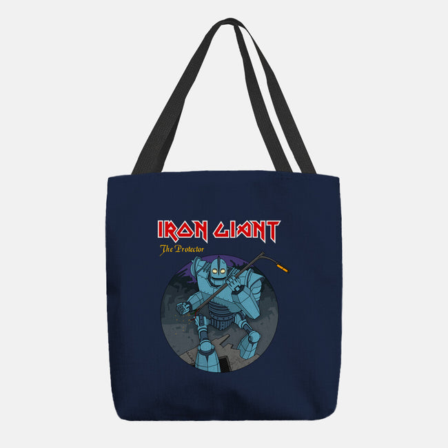 Iron Giant Protector-None-Basic Tote-Bag-drbutler