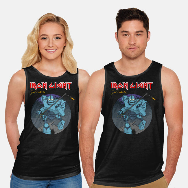 Iron Giant Protector-Unisex-Basic-Tank-drbutler