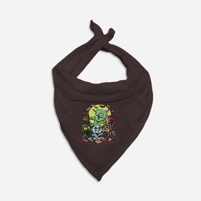 Monster Nursery-Cat-Bandana-Pet Collar-zascanauta