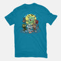 Monster Nursery-Womens-Fitted-Tee-zascanauta