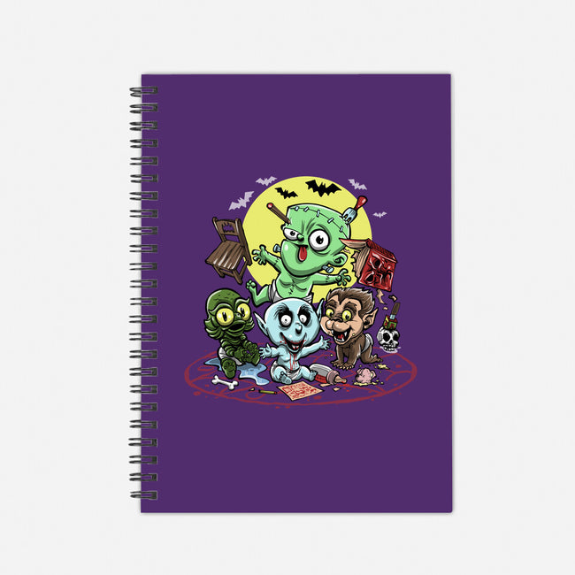 Monster Nursery-None-Dot Grid-Notebook-zascanauta
