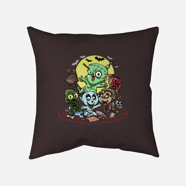 Monster Nursery-None-Removable Cover-Throw Pillow-zascanauta