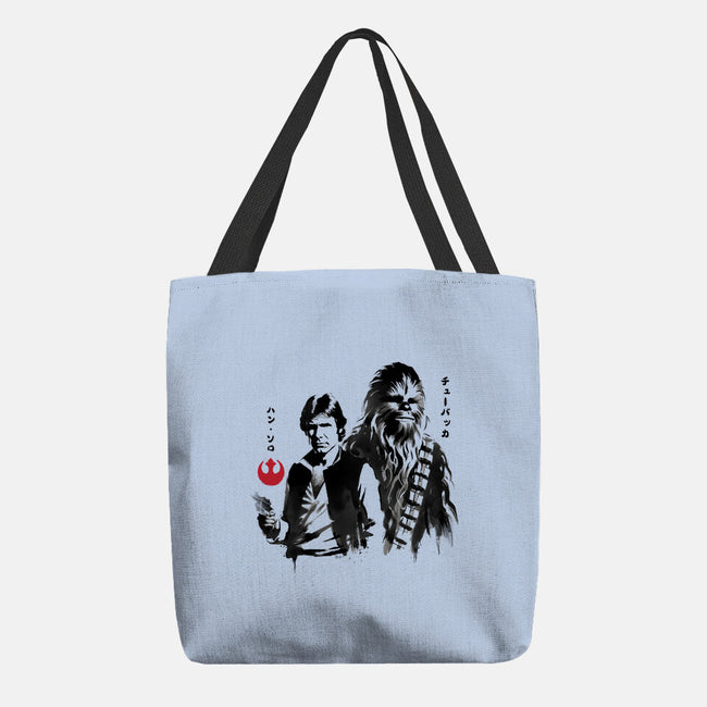 The Smugglers Sumi-e-None-Basic Tote-Bag-DrMonekers