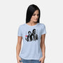 The Smugglers Sumi-e-Womens-Basic-Tee-DrMonekers