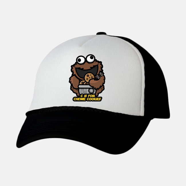 Chewie Cookies-Unisex-Trucker-Hat-jrberger