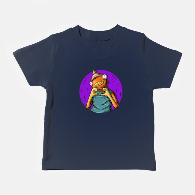 Fish Love-Baby-Basic-Tee-nickzzarto