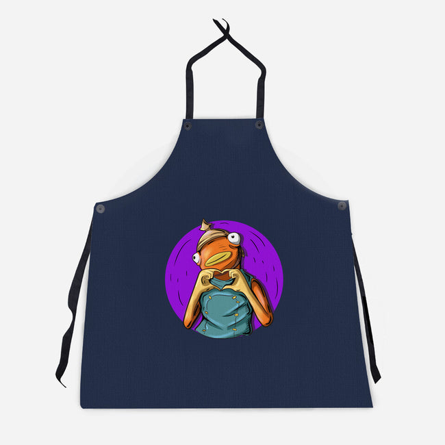 Fish Love-Unisex-Kitchen-Apron-nickzzarto