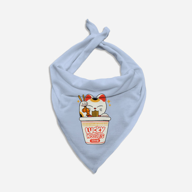 Lucky Magic Noodles-Dog-Bandana-Pet Collar-ppmid