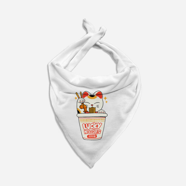 Lucky Magic Noodles-Dog-Bandana-Pet Collar-ppmid