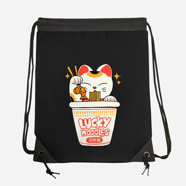 Lucky Magic Noodles-None-Drawstring-Bag-ppmid