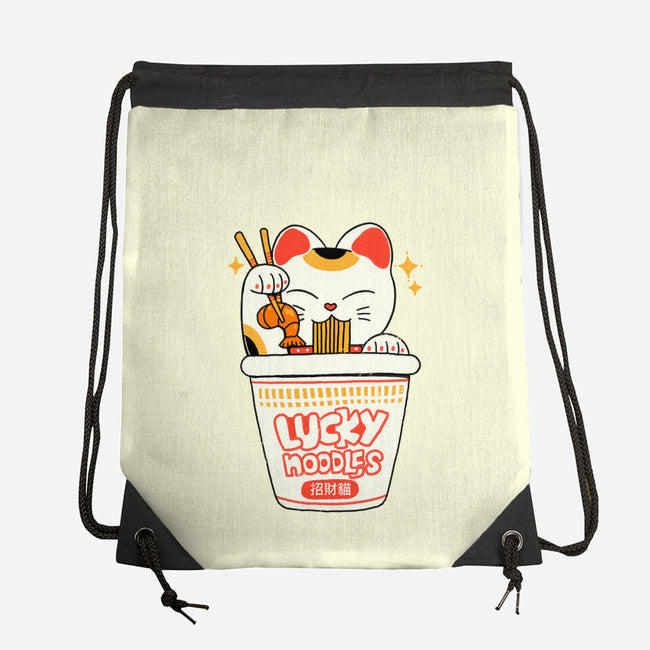Lucky Magic Noodles-None-Drawstring-Bag-ppmid