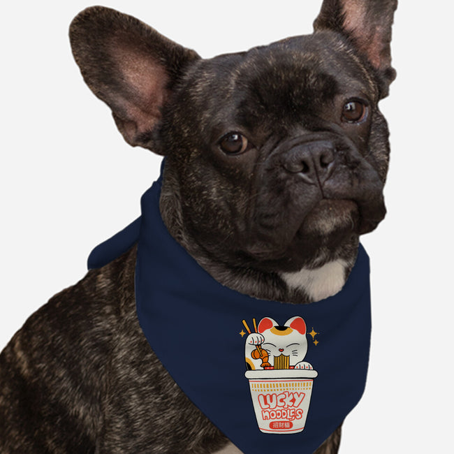 Lucky Magic Noodles-Dog-Bandana-Pet Collar-ppmid