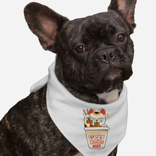 Lucky Magic Noodles-Dog-Bandana-Pet Collar-ppmid