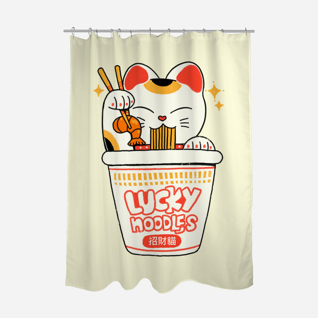 Lucky Magic Noodles-None-Polyester-Shower Curtain-ppmid