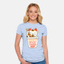 Lucky Magic Noodles-Womens-Fitted-Tee-ppmid