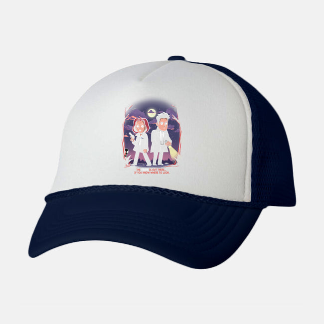 Know Where To Look-Unisex-Trucker-Hat-MelesMeles