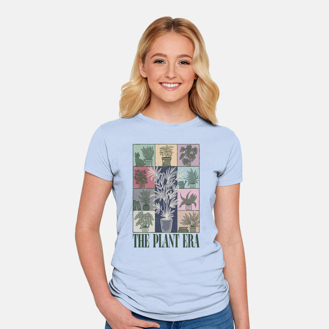 The Plant Era-Womens-Fitted-Tee-NMdesign