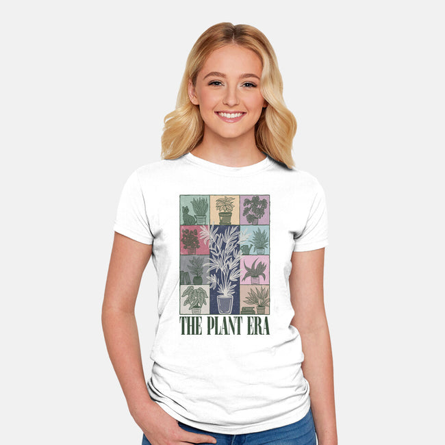 The Plant Era-Womens-Fitted-Tee-NMdesign