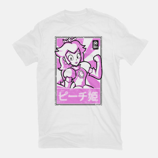 Peach Japan-Unisex-Basic-Tee-FernandoSala