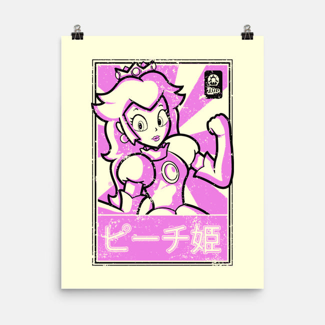 Peach Japan-None-Matte-Poster-FernandoSala