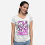 Peach Japan-Womens-V-Neck-Tee-FernandoSala