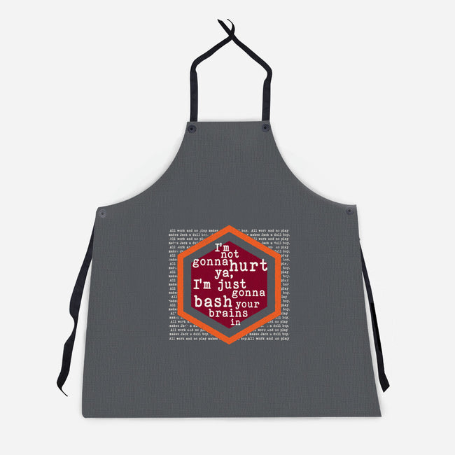 Not Gonna Hurt Ya-Unisex-Kitchen-Apron-Nemons