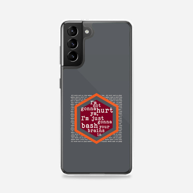 Not Gonna Hurt Ya-Samsung-Snap-Phone Case-Nemons