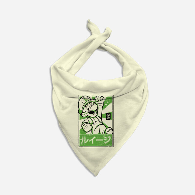 Luigi Japan-Dog-Bandana-Pet Collar-FernandoSala