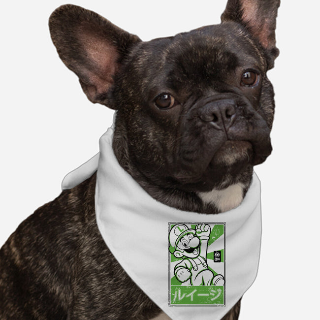 Luigi Japan-Dog-Bandana-Pet Collar-FernandoSala