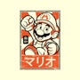 Mario Japan-Unisex-Kitchen-Apron-FernandoSala
