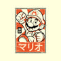 Mario Japan-None-Non-Removable Cover w Insert-Throw Pillow-FernandoSala