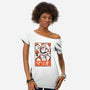 Mario Japan-Womens-Off Shoulder-Tee-FernandoSala