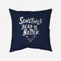 Dead Is Better-None-Non-Removable Cover w Insert-Throw Pillow-Nemons